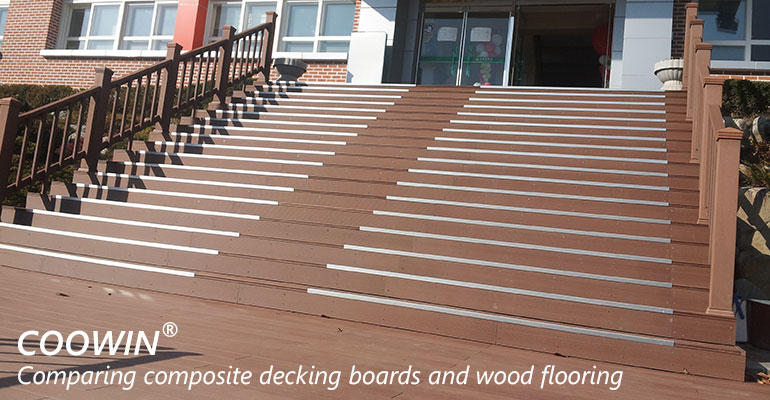 Confronto tra lastre di decking composite e pavimenti in legno|materiale di decking composito