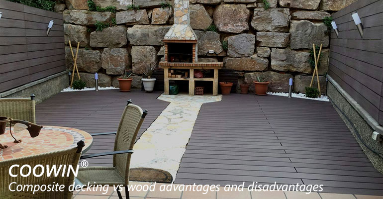 tavole per esterni in composito | decking in composito vs legno | costo del decking in composito